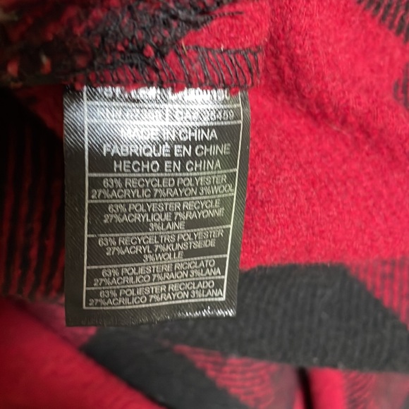 BB Dakota / Steve Madden Long Buffalo Check Plaid Shacket - Picture 5 of 5